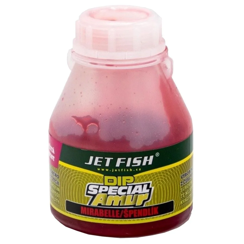 Jet Fish Dip Special Amur Mirabelle Špendlík 175 ml Příchuť: Mirabelle/Špendlík