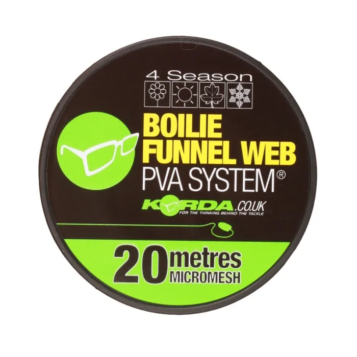 Korda Náhradní Punčocha Boilie Funnel Web MICROMESH Refill Délka: 20m