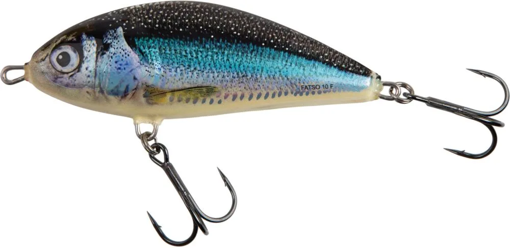 Salmo wobler fatso floating holo smelt - 10 cm 48 g