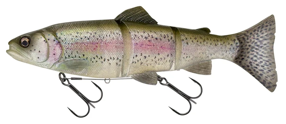 Savage gear gumová nástraha 3d line thru trout clear rainbow trout - 40 cm 712 g