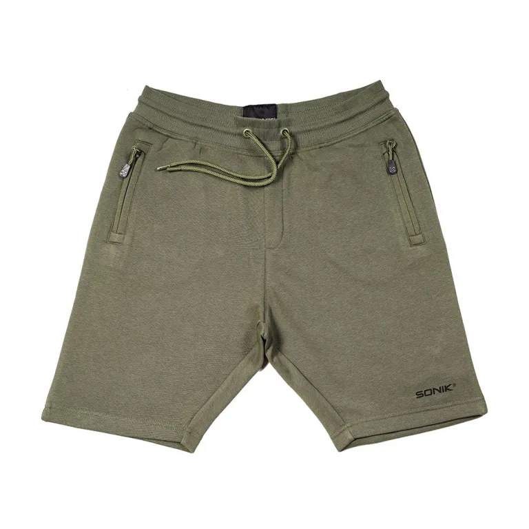 Sonik Kraťasy Green Fleece Shorts - XXL