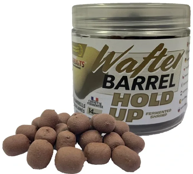 Starbaits Neutrálně Vyvážená Nástraha Hold Up Fermented Shrimp Wafter 70g Hmotnost: 50g, Průměr: 14mm
