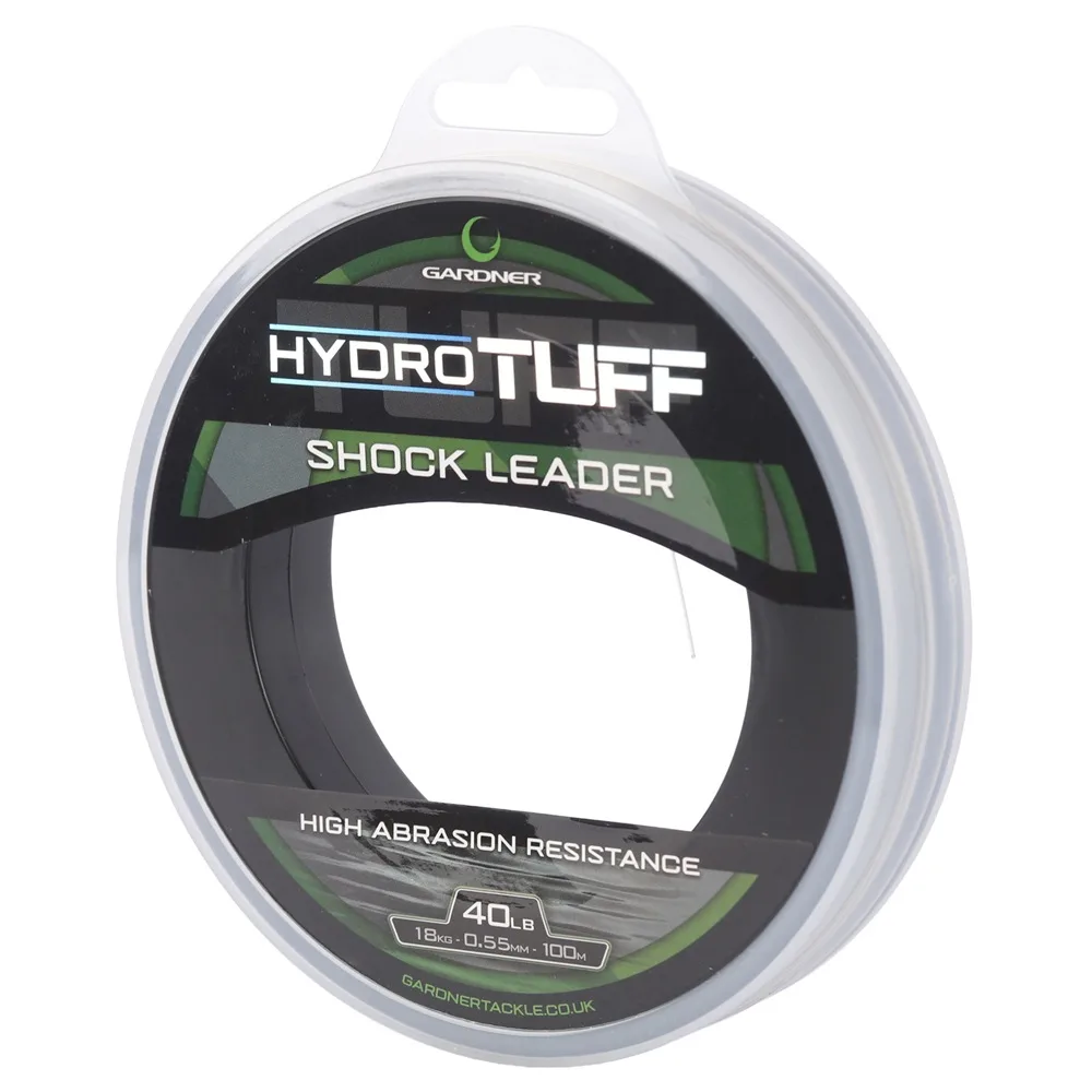 Gardner šokový vlasec hydrotuff shock leader mono 100 m - 50 lb