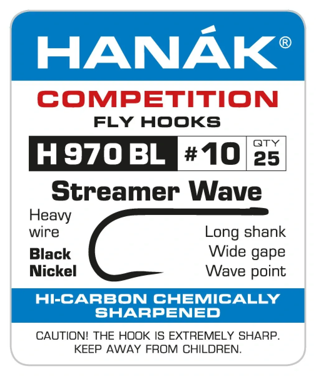 Hanák Competition Hanák Háčky H 970 BL Velikost háčku: #10