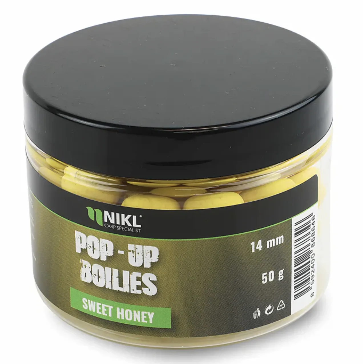 Nikl Plovoucí Boilies Sweet Honey Hmotnost: 50g, Průměr: 18mm