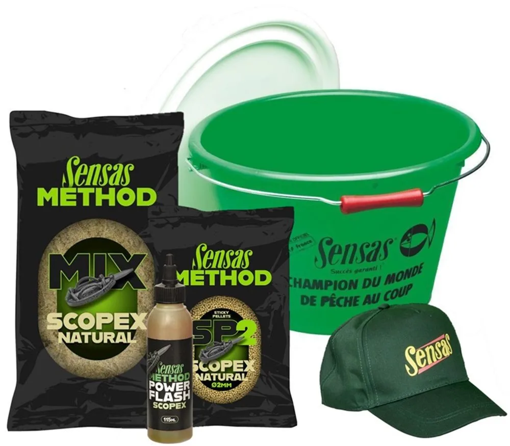 Sensas Akční kbelík Method Mix Scopex