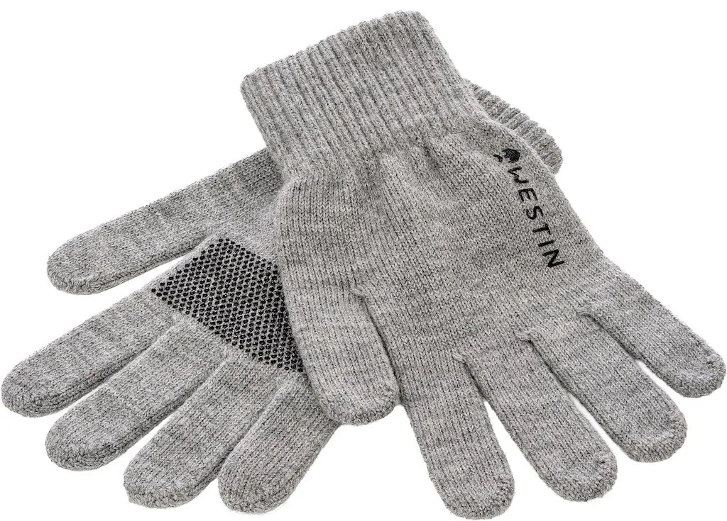 Westin rukavice merino wool gloves light grey melange - xl