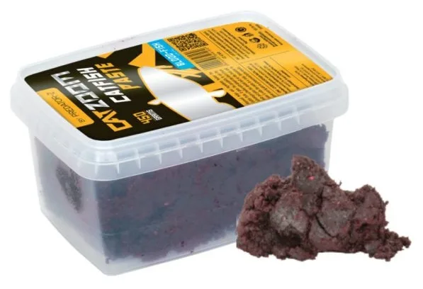 Carp zoom obalovací pasta catzoom catfish paste 450 g krev ryba – CARPZOOM