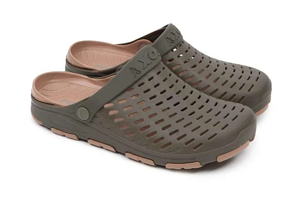 Fox Pantofle Khaki Clogs - 12/46