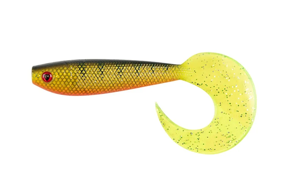Fox Rage Gumová nástraha Pro Grub UV Natural Perch - 16cm