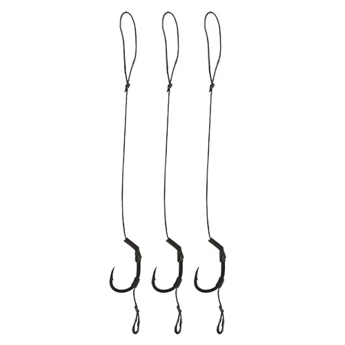 Gardner návazec pva rig 11,5 cm 3 ks - velikost háčku 4