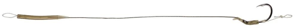 Mikado Hotový Návazec Ztužený Carp Leader Universal RIG 23cm MODEL 1 2ks Velikost háčku: #4