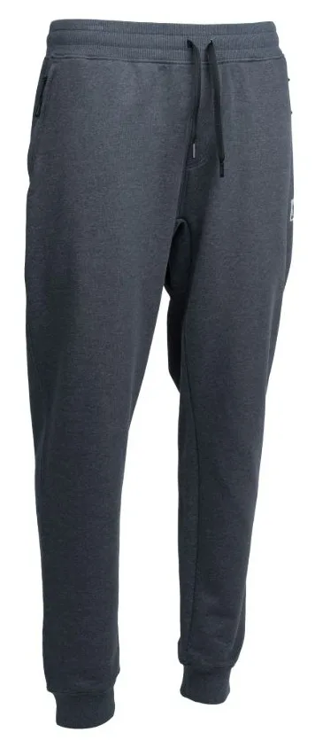 Nash tepláky make it happen badge joggers grey marl - xl