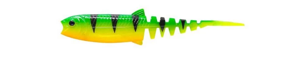 Savage Gear Gumová nástraha Cannibal Minnow V-Tail Firetiger - 8cm 3,4g