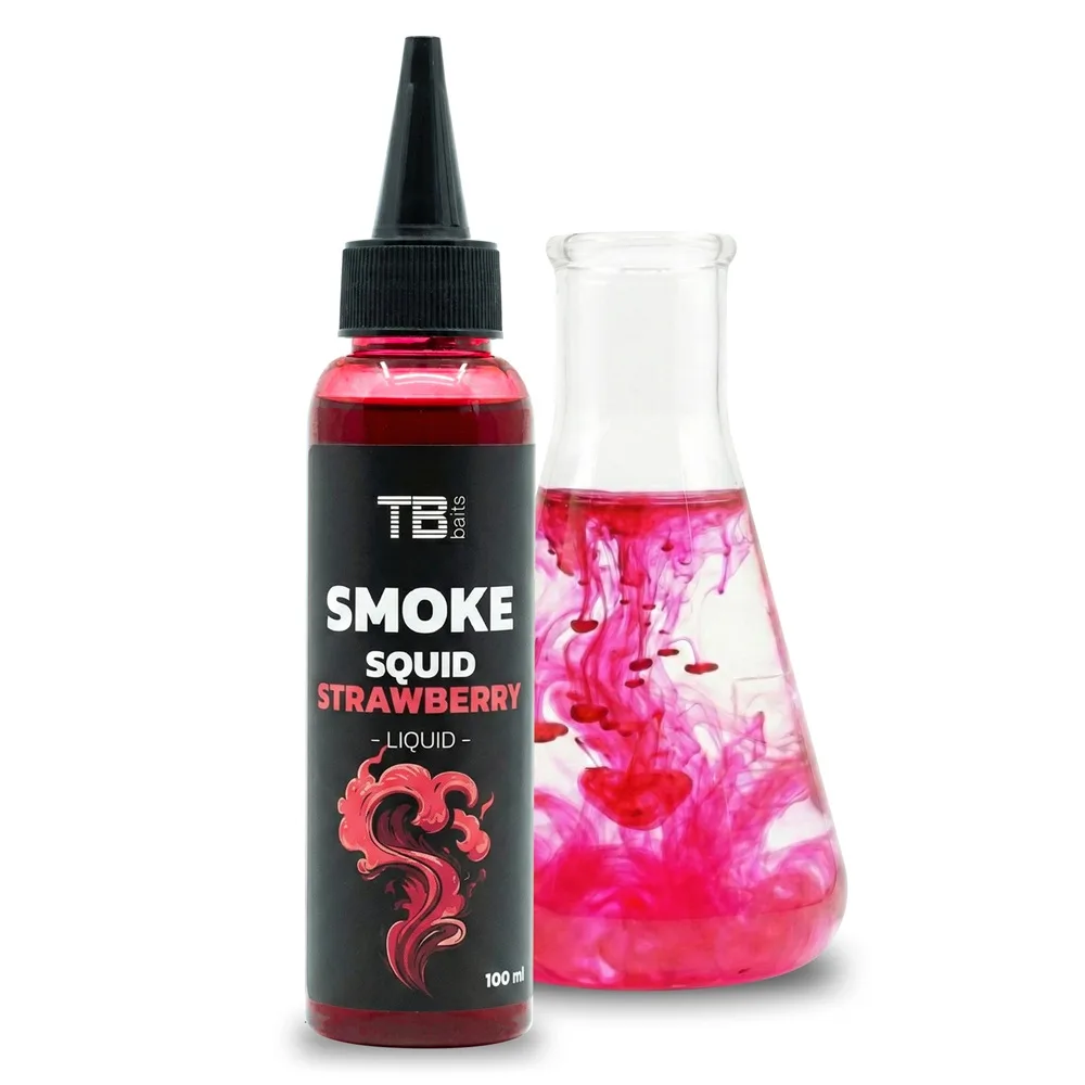 Tb baits smoke liquid squid strawberry 100 ml