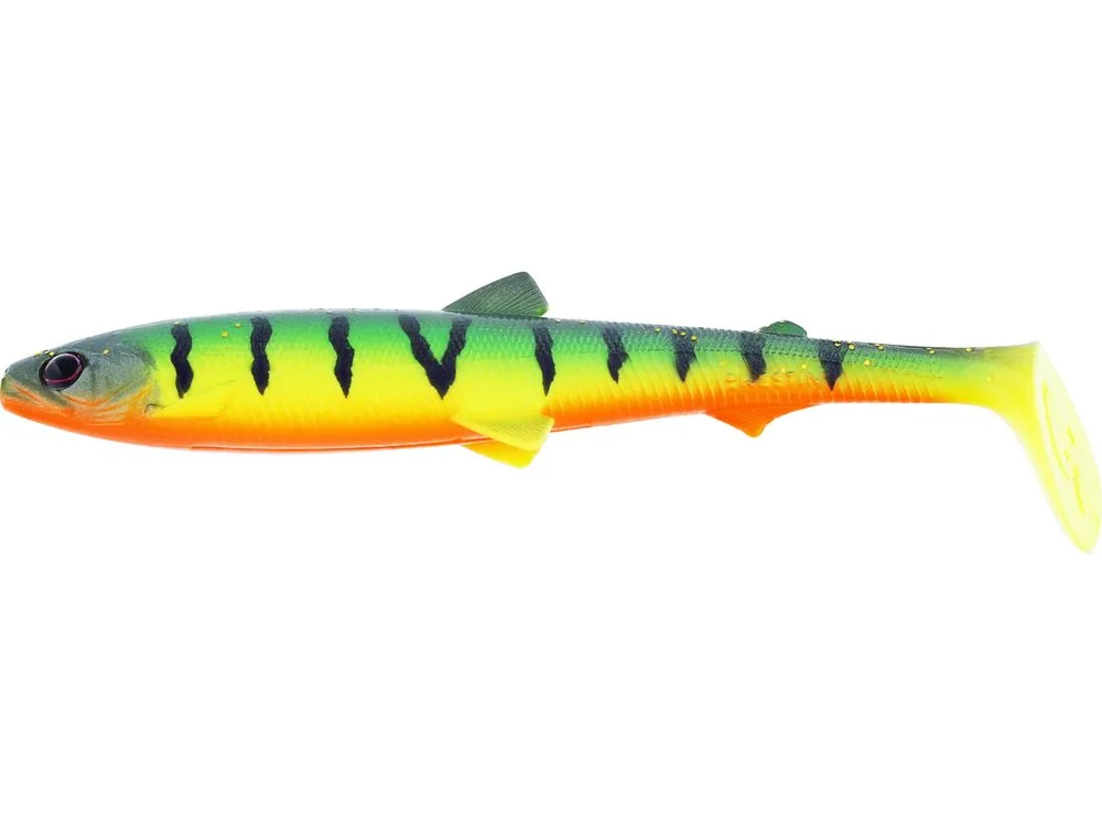 Westin Gumová nástraha BullTeez Shadtail Tiger Perch - 7,5cm 4g 3ks