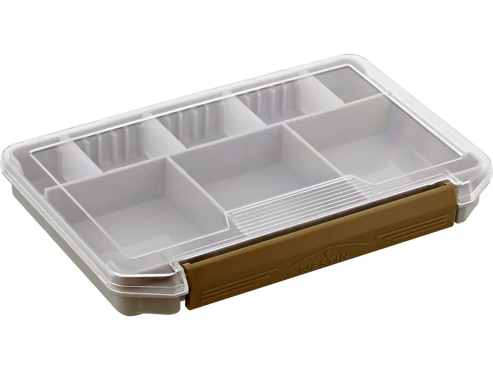 Westin krabička w3 tackle box grey/clear s2 20,5 x 14,5 x 3 cm