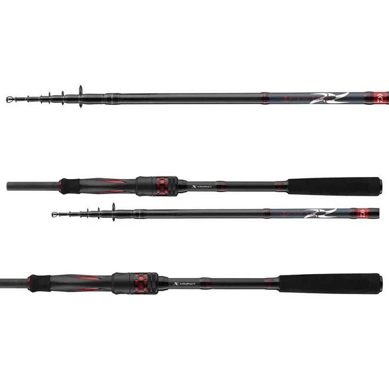 Daiwa Prut Ninja X-Compact Spin 2,25m 5-30g 8+1-díl