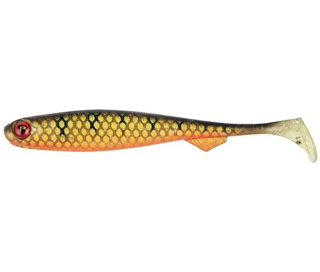 Fox Rage Gumová Nástraha Slick Shad Natural Perch Délka: 9cm, Palce: 3,5"