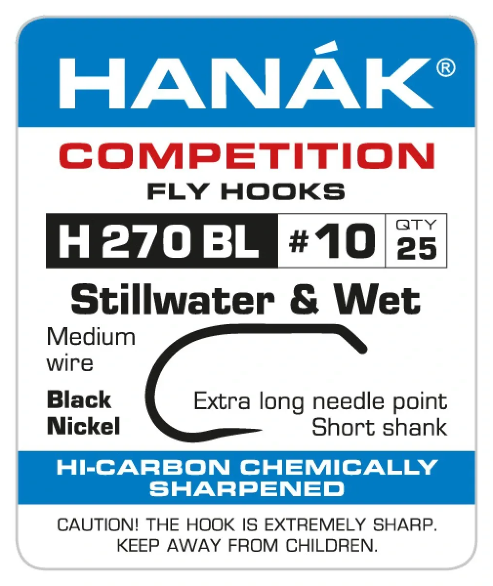 Hanák Competition Hanák Háčky H 270 BL Velikost háčku: #14