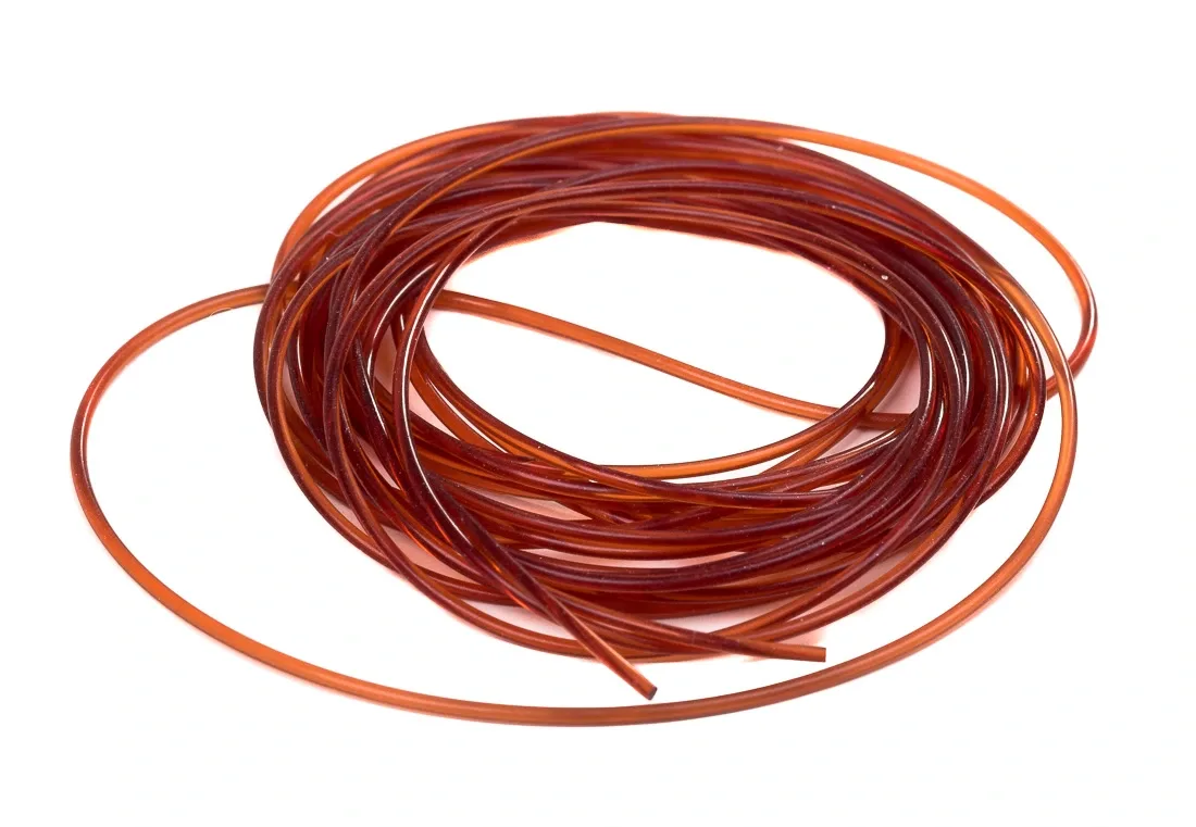Hends Body Glass Half Round 1,2 mm Rusty Brown