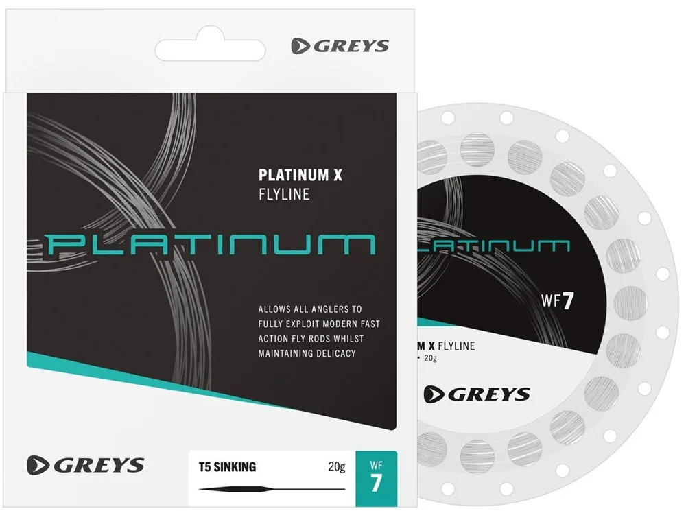 Greys muškařská sňůra platinum x t7 sink - wf8
