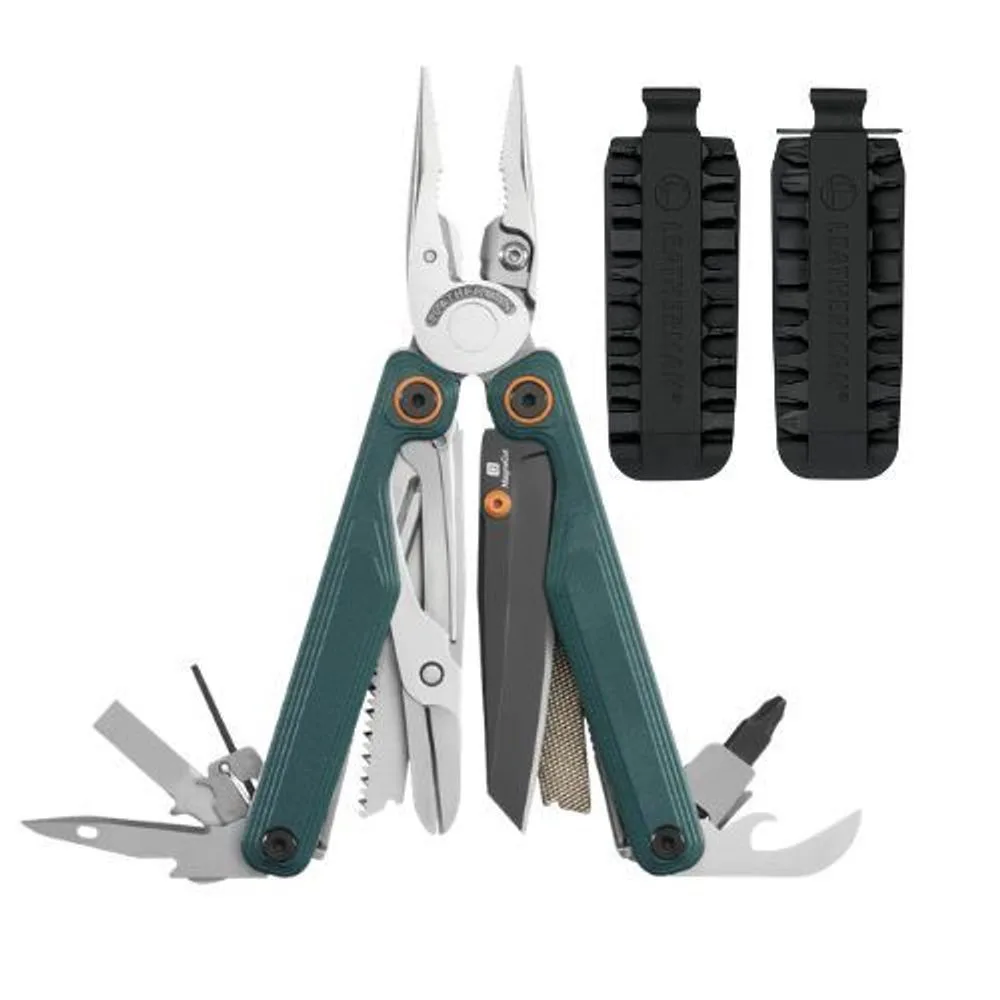 Leatherman Multitool Wave Alpha Bundle - Cascadia + Bitkit black