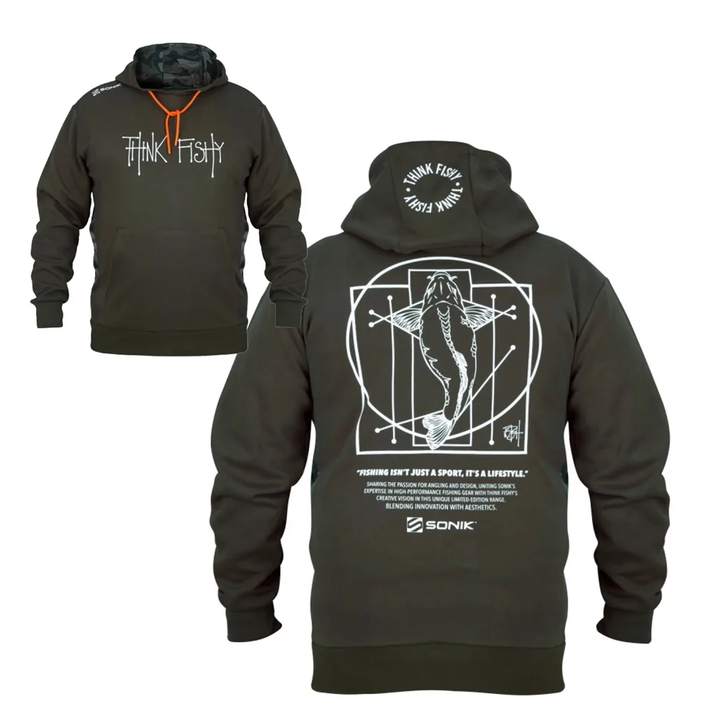 Sonik mikina hoodies by think fishy art - xxxl