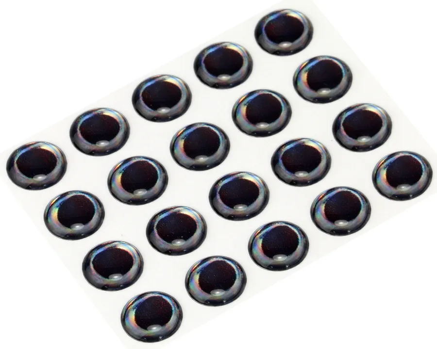 Sybai Epoxidové Oči 3D Epoxy Fish Eyes Tuna Průměr: 6mm