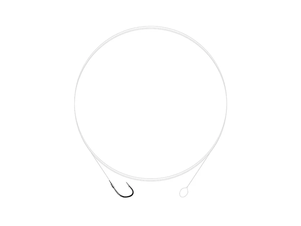 Delphin Návazec FDR LongRig 8ks - 100cm / 0,14mm / BARB #12