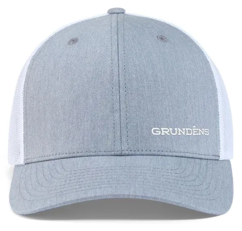Grundéns kšiltovka iconic trucker heather grey
