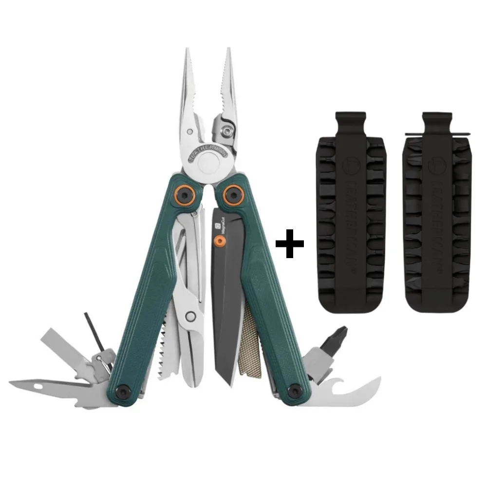 Leatherman kleště wave alpha cascadia + bit kit zdarma