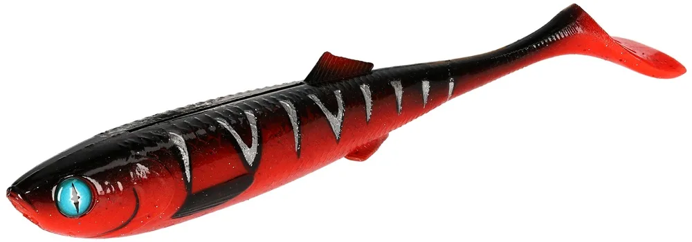 Mikado gumová nástraha sicario red tiger balení - 10,5 cm 10 g 5 ks
