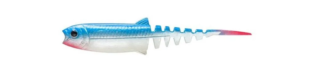 Savage Gear Gumová nástraha Cannibal Minnow V-Tail Blue Pearl - 15cm 22g