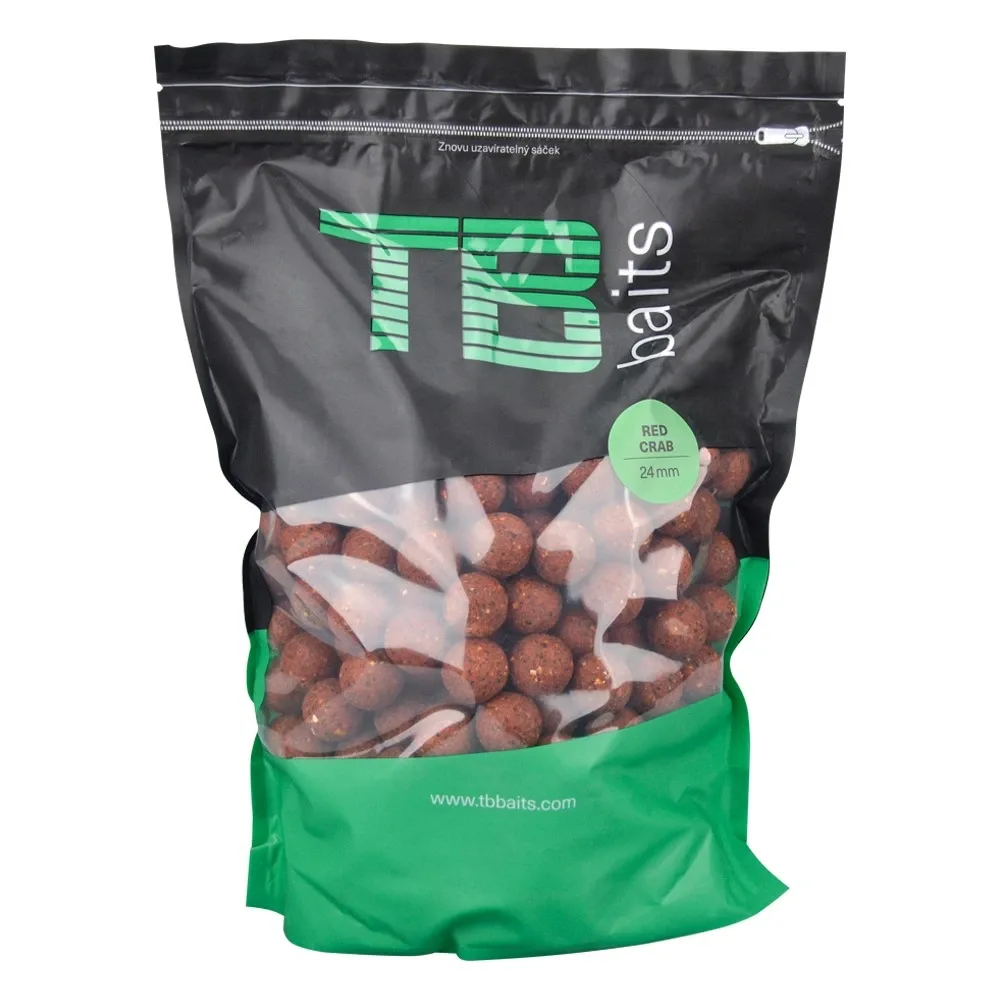 TB Baits Boilie Red Crab Hmotnost: 2,5kg, Průměr: 24mm
