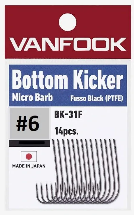 Vanfook Háčky BK-31F 14ks Velikost háčku: #4