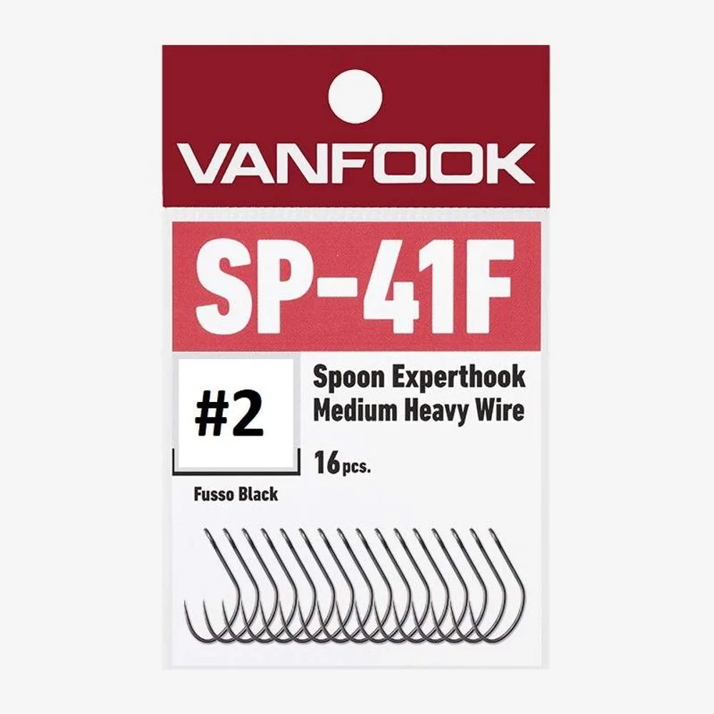 Vanfook Háčky na Plandavky SP-41F Spoon Experthook 16ks - vel.10