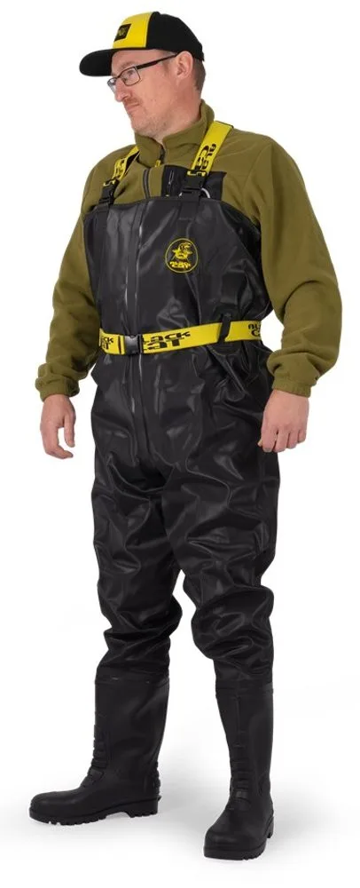 Black Cat Prsačky Booted Waders - 42