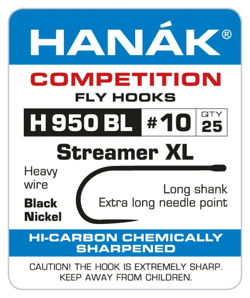 Hanák Competition Hanák Háčky H 950 BL Velikost háčku: #8