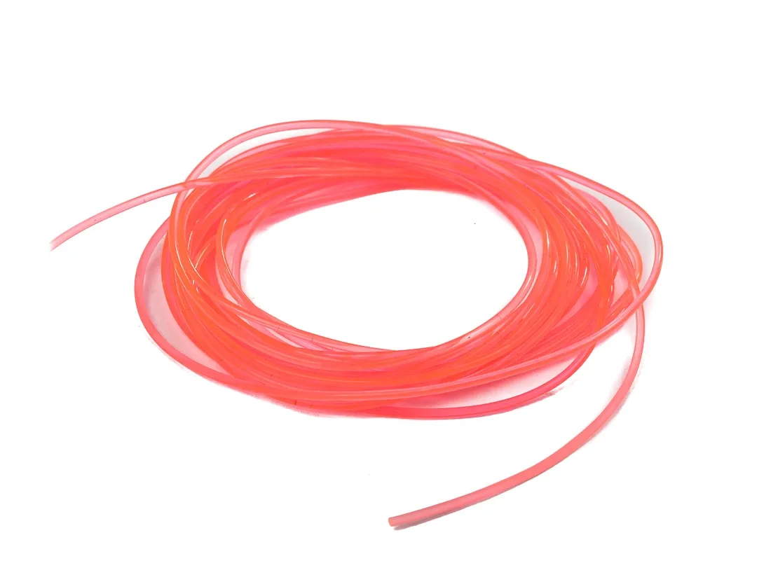 Hends Body Glass Half Round 1,2 mm Pink Fluo