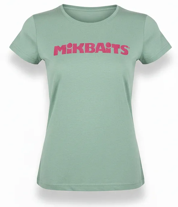 Mikbaits tričko ladies team sage green - m