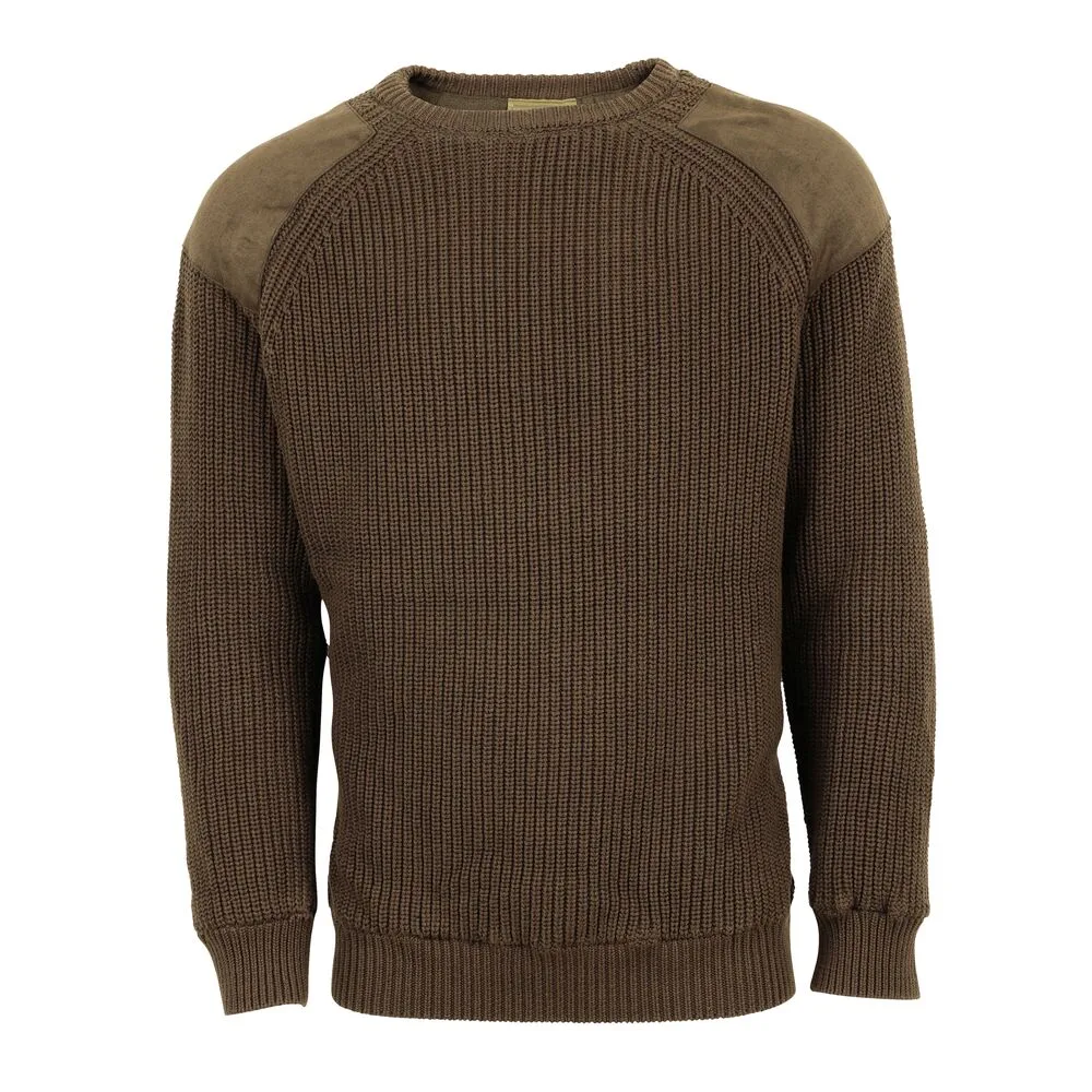 Prologic svetr signature fishermans knit jumper - l
