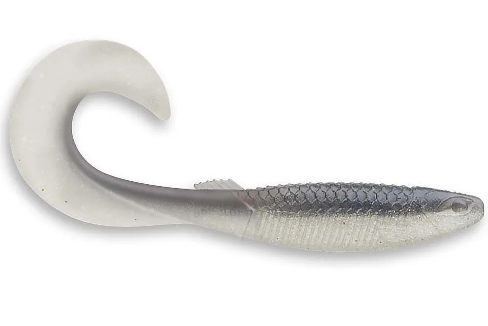 Rapala gumová nástraha crushcity the curl pro bl red pe - 9,2 cm 4 g 8 ks