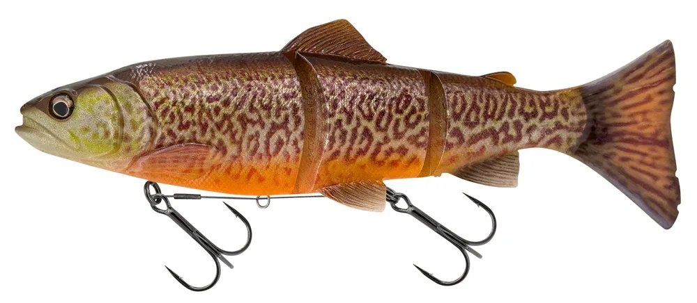 Savage gear gumová nástraha 3d line thru trout tiger trout - 25 cm 193 g