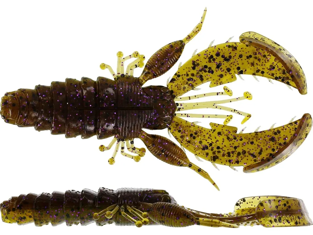 Westin gumová nástraha crecraw creaturebait green pumpkin large - 6,5 cm 4 g 6 ks