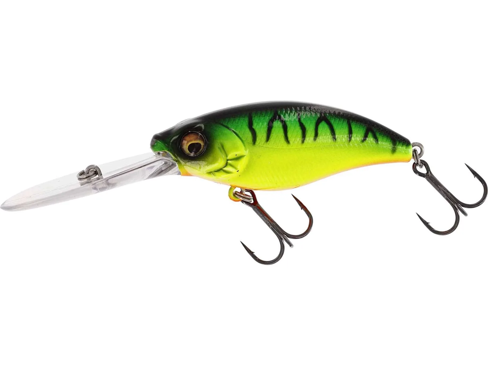 Westin Wobler BuzzBite DR Crankbait Floating 3D Firetiger Délka: 6,5cm, Hmotnost: 14g, Maximální ponor: 4,5m