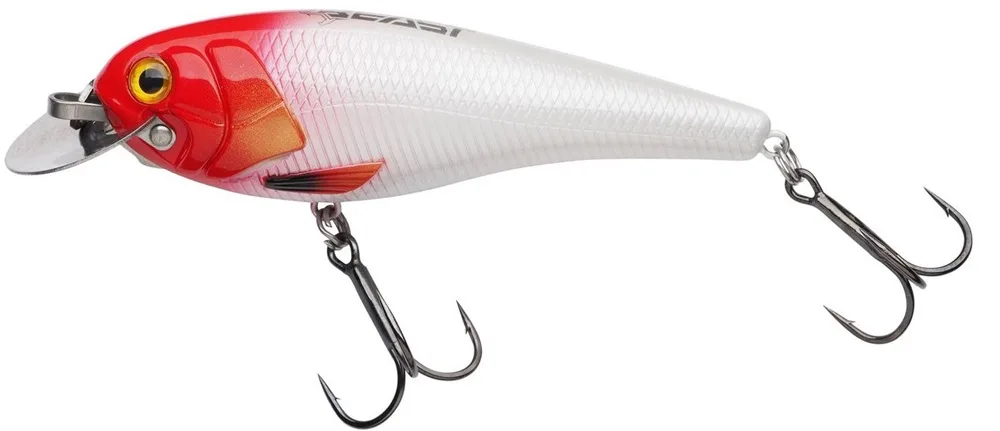 Abu garcia wobler hi-lo jointed floating red head - 9 cm 22,4 g