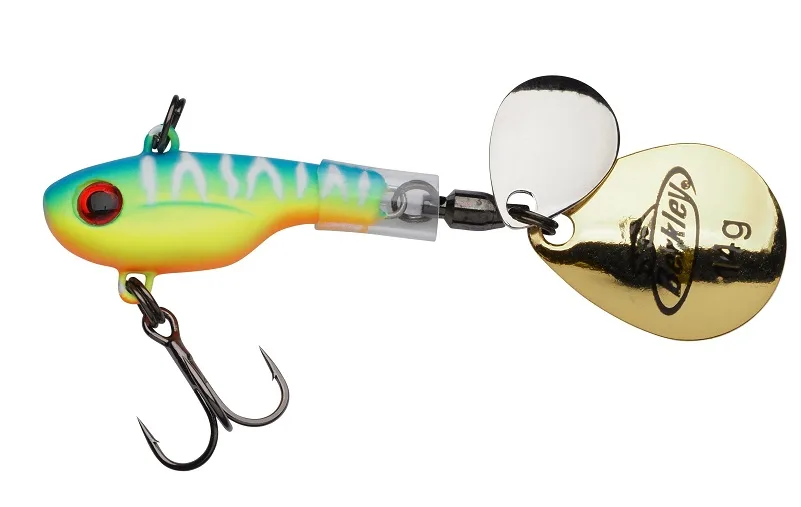 Berkley nástraha pulse spintail sinking blue chart - 7 cm 14 g