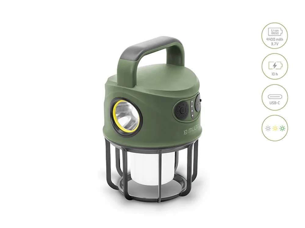 Delphin Kempingová lampa Multix