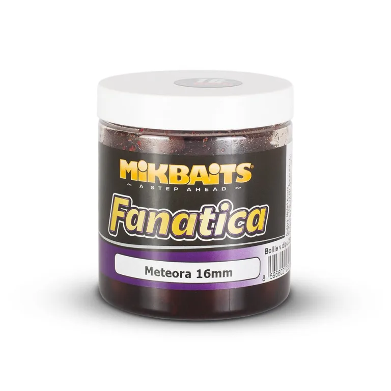 Mikbaits Boilie v dipu Fanatica 250ml - Losos & Ráček & Asa 16mm